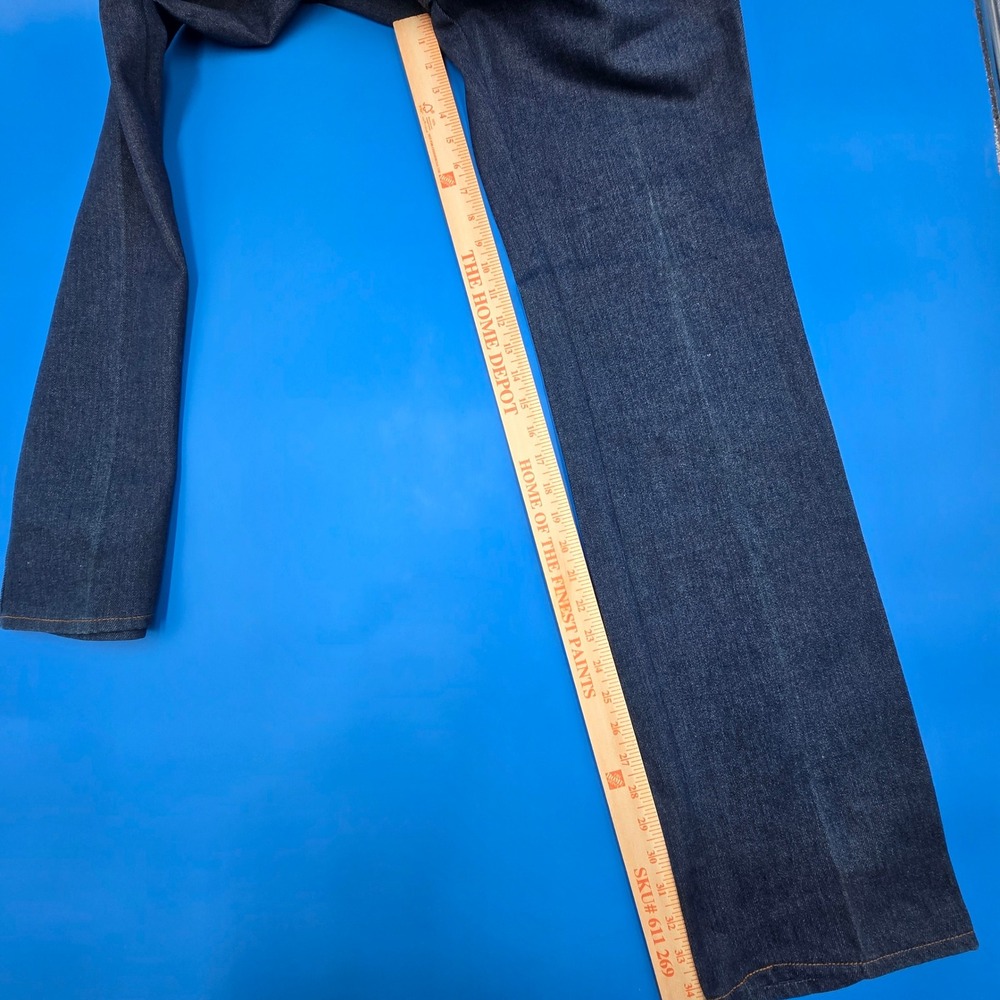 VTG 1981 Levi's 25414 Orange Tab Jeans NOS 27x34‎ Deadstock High Rise 517 USA - Picture 8 of 11